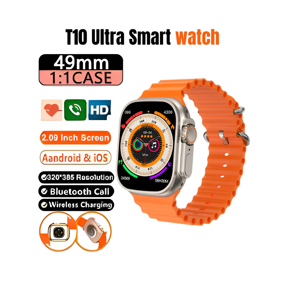 T 10 ultra smart watch
